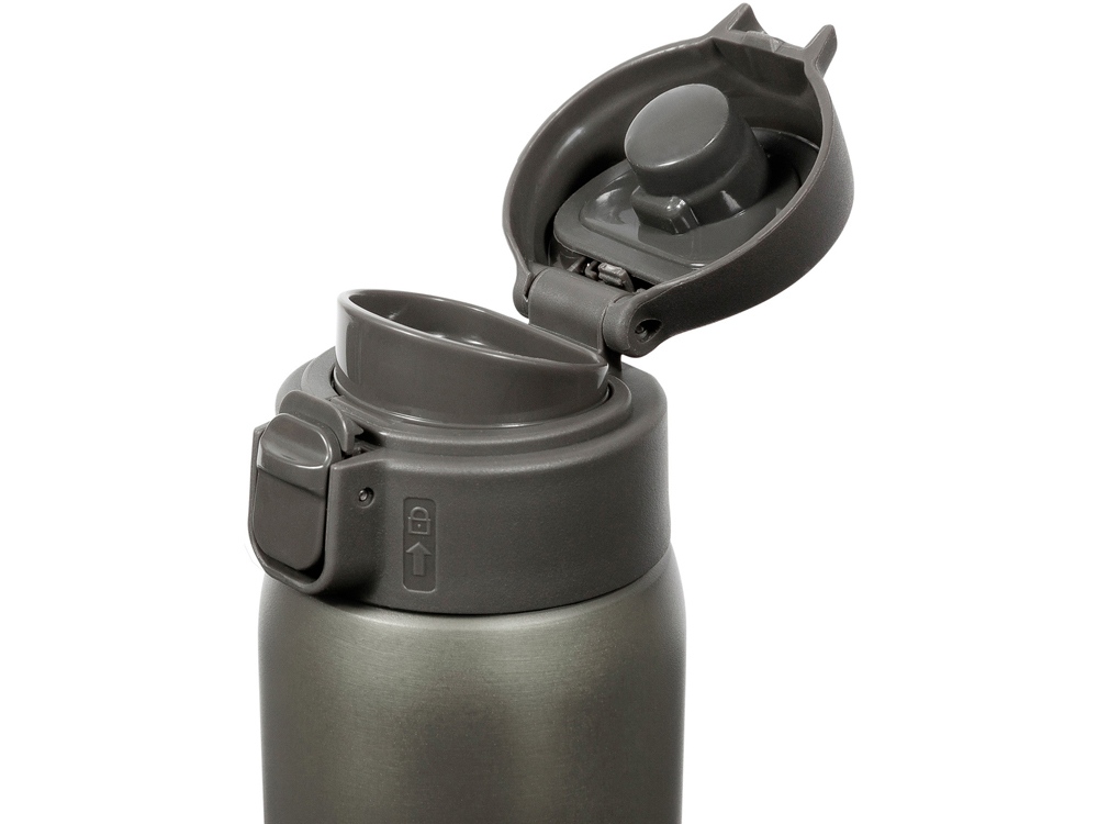 Термокружка Relaxika 701 (0,48 литра), хаки (без лого)-10