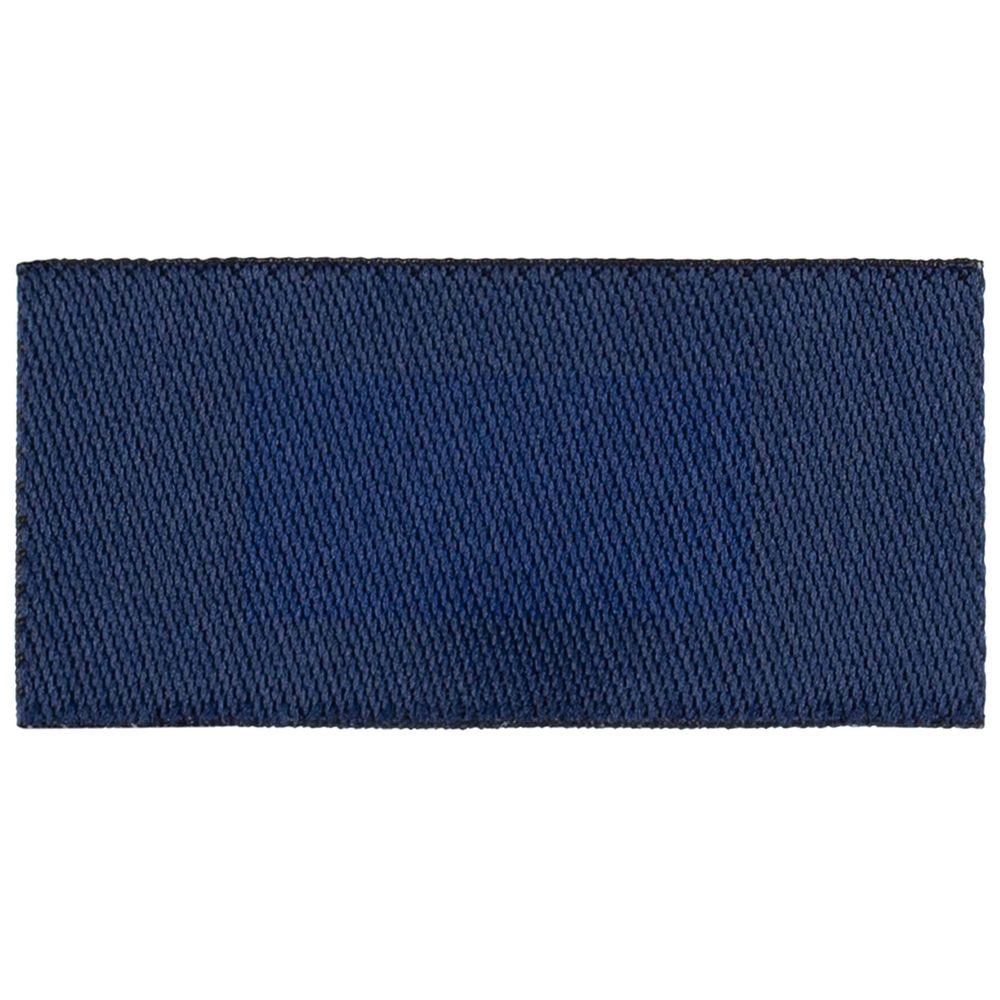 Лейбл тканевый Epsilon, XXS, темно-синий-0