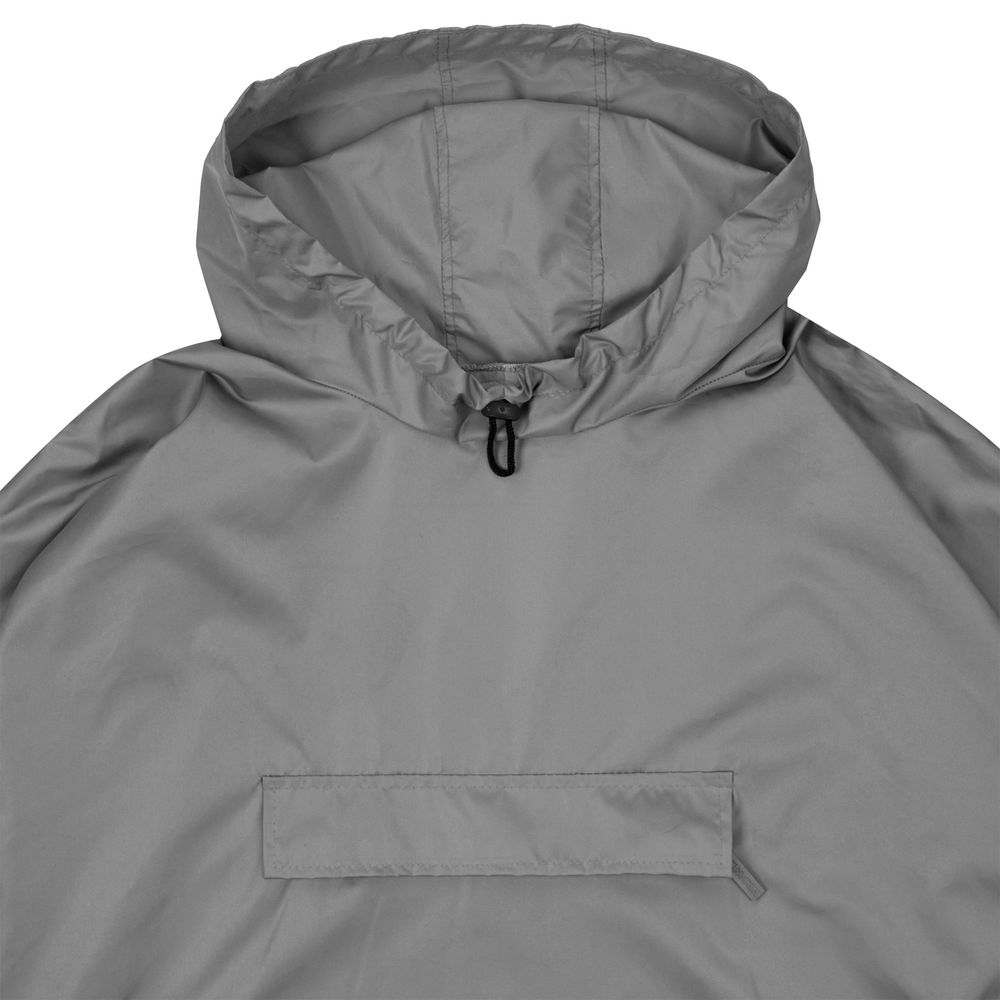 Дождевик-анорак Hard Work, серый, единый размер-2