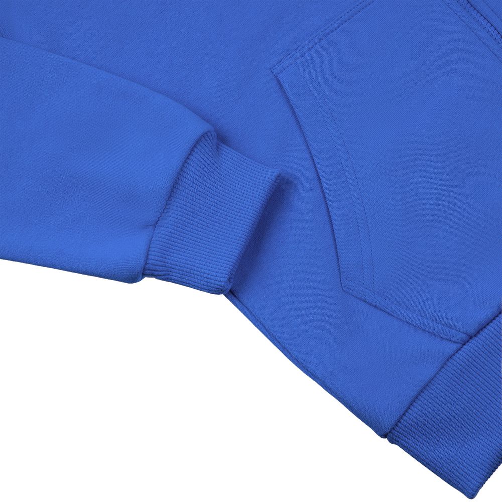 Толстовка на молнии с капюшоном Siverga Heavy 2.0, ярко-синяя-2