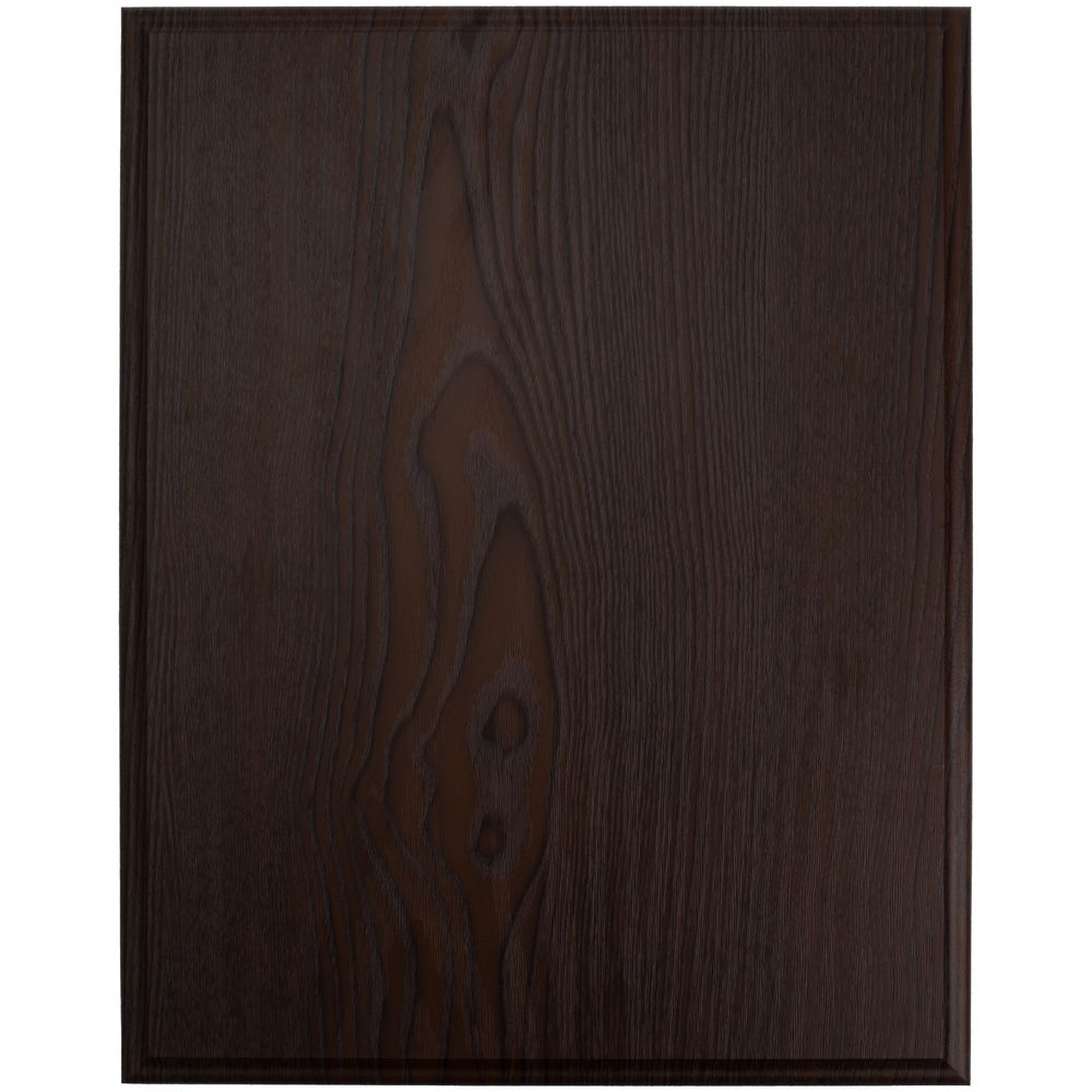 Плакетка Plaque XL, венге с серебристой пластиной-1