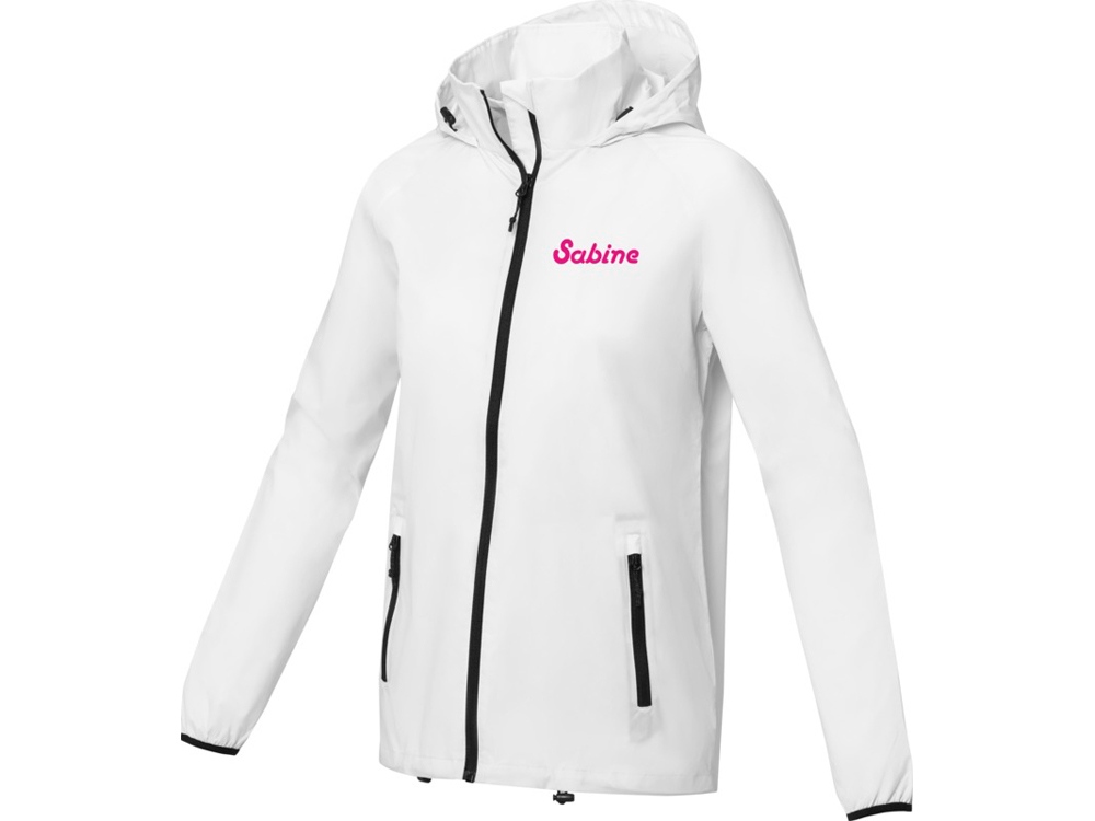 Dinlas Женская легкая куртка, белый-3