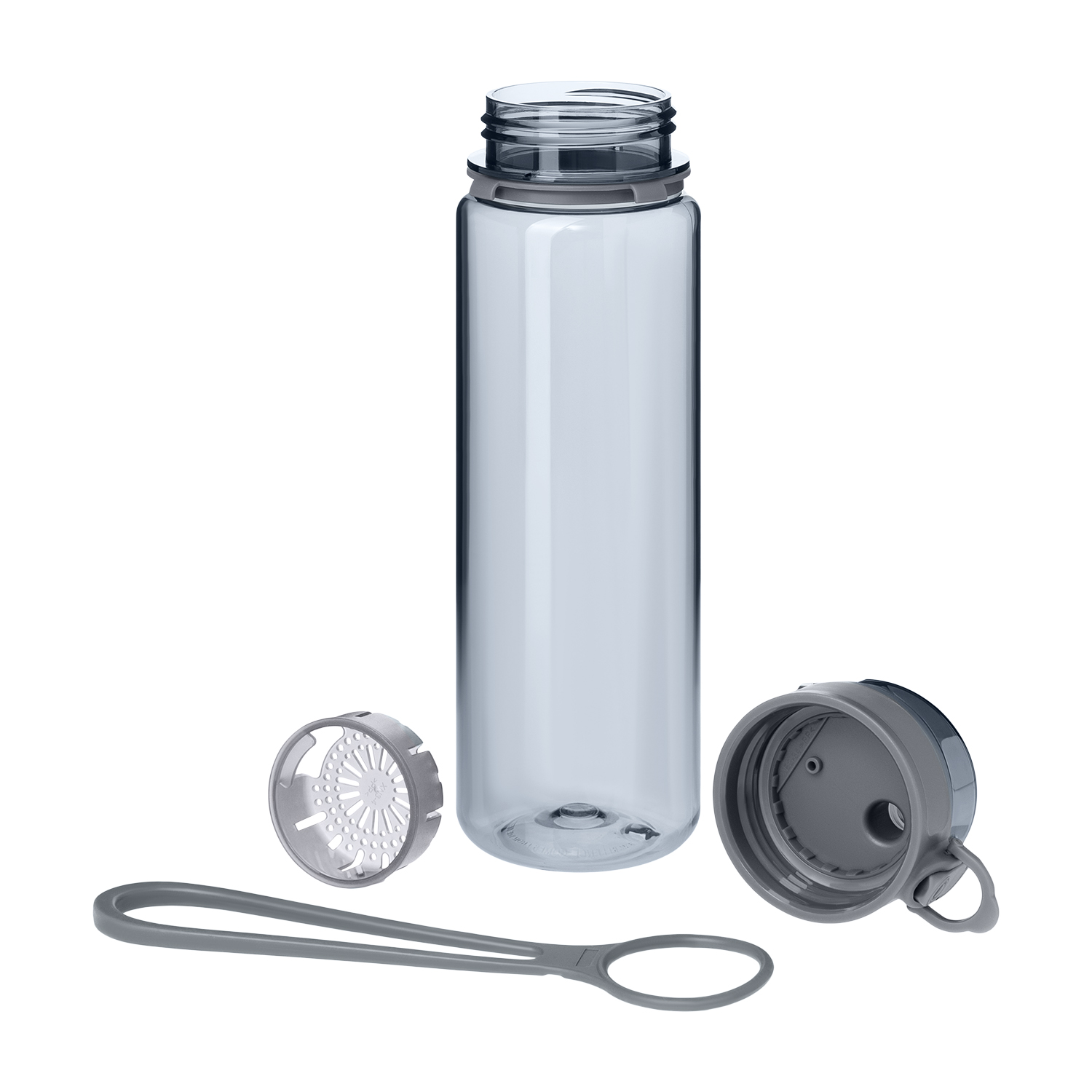 Бутылка для воды Комо (Como), серая-7