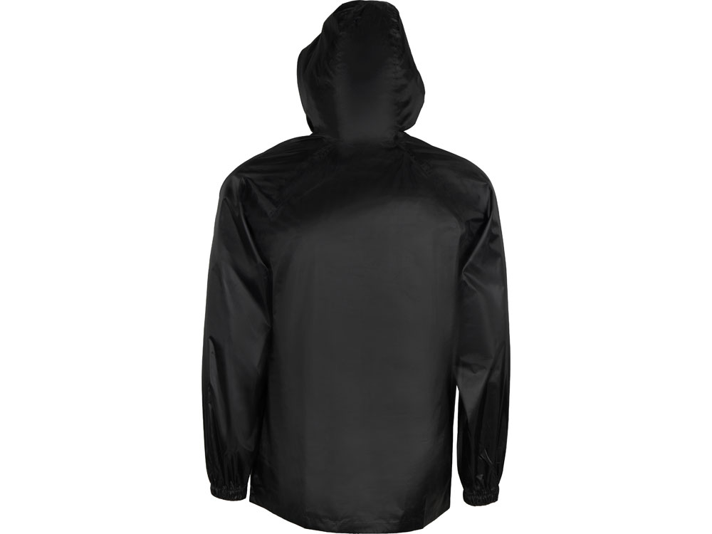 Короткий дождевик Maui из полиэстера, черный-3