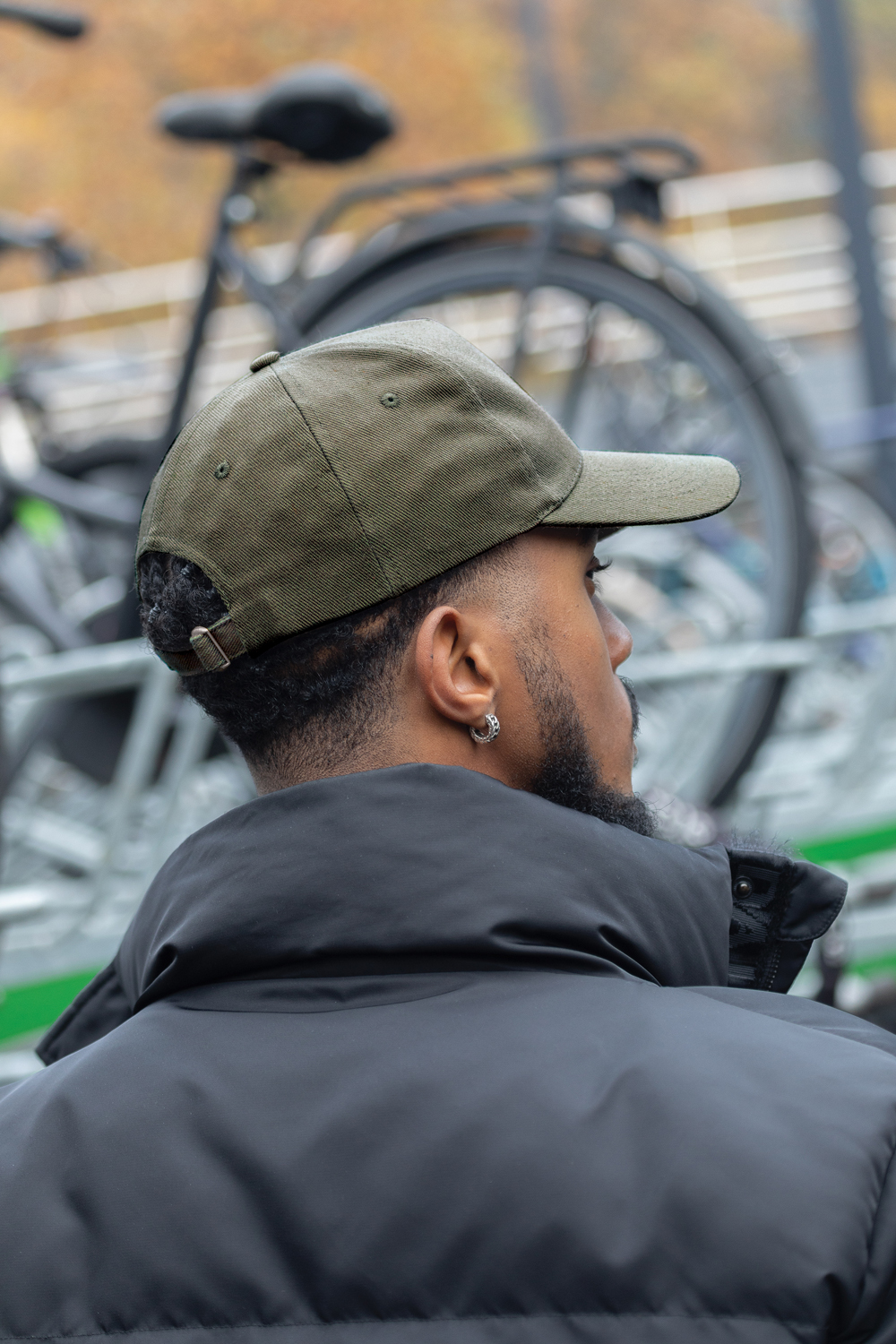 Бейсболка Impact из переработанного хлопка AWARE™, 5 клиньев, 280 г/м2-11