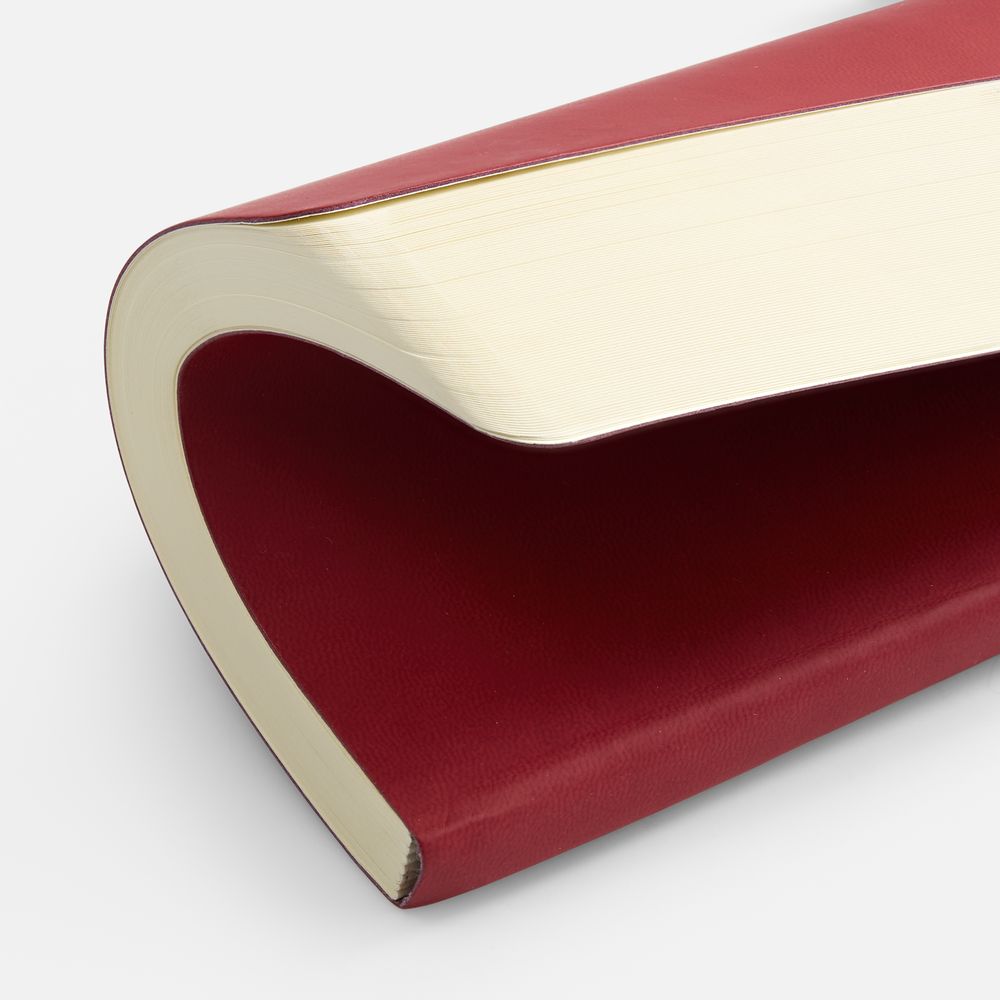 Бизнес-блокнот Megapolis Flex, бордовый-2