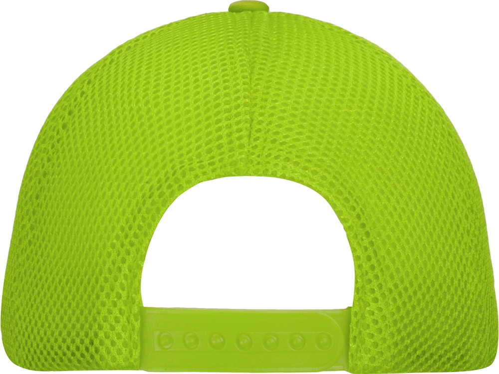Бейсболка с сеткой Newport, зеленое яблоко/белый-6
