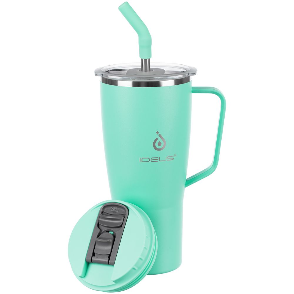 Термостакан Kasumigaoka, бирюзовый-0