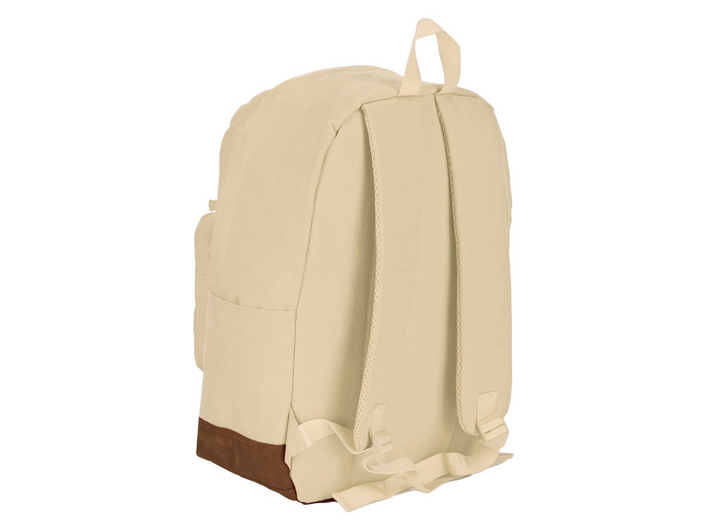 Рюкзак Shammy с эко-замшей для ноутбука 15, молочный-7