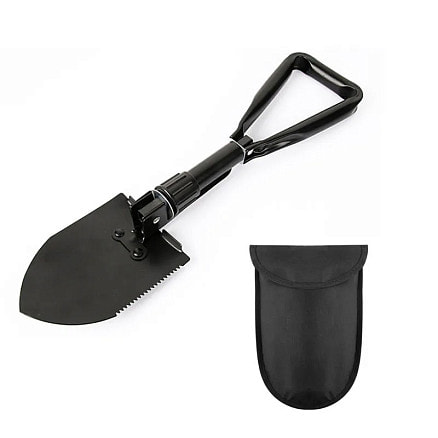 Лопата складная Tools Sheffield в чехле, Чёрный-3