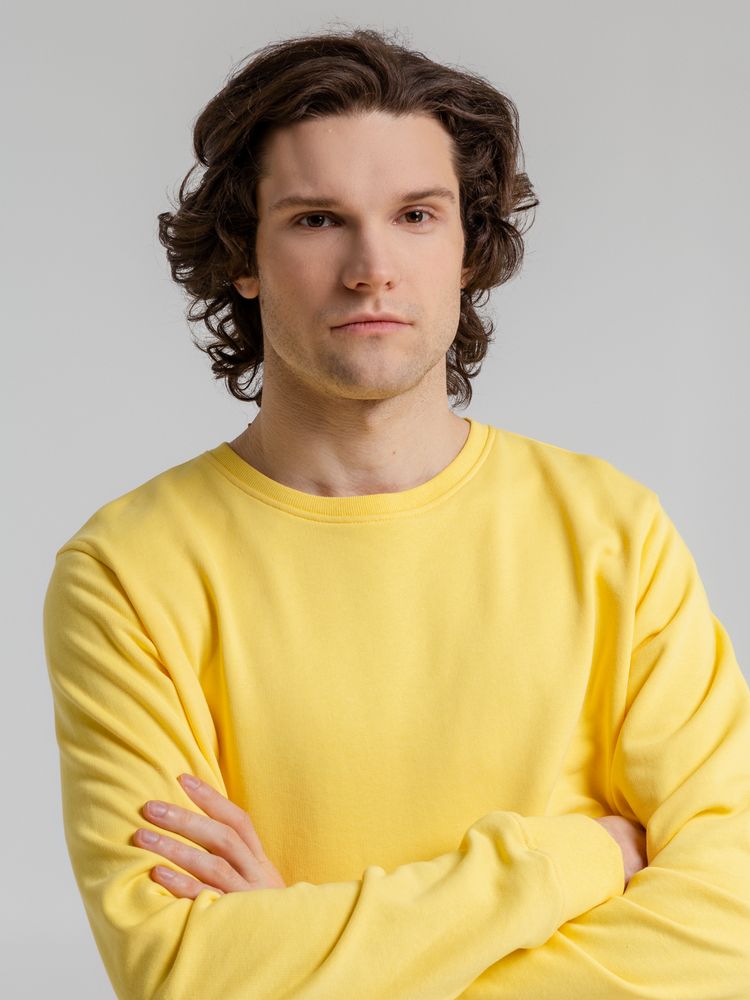 Свитшот унисекс BNC Inspire (Organic), желтый-6