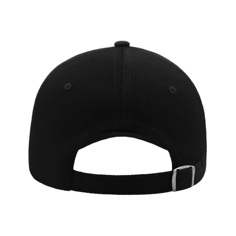 Бейсболка LIBERTY FIVE BUCKLE, 5 клиньев, металлическая застежка , черный-4