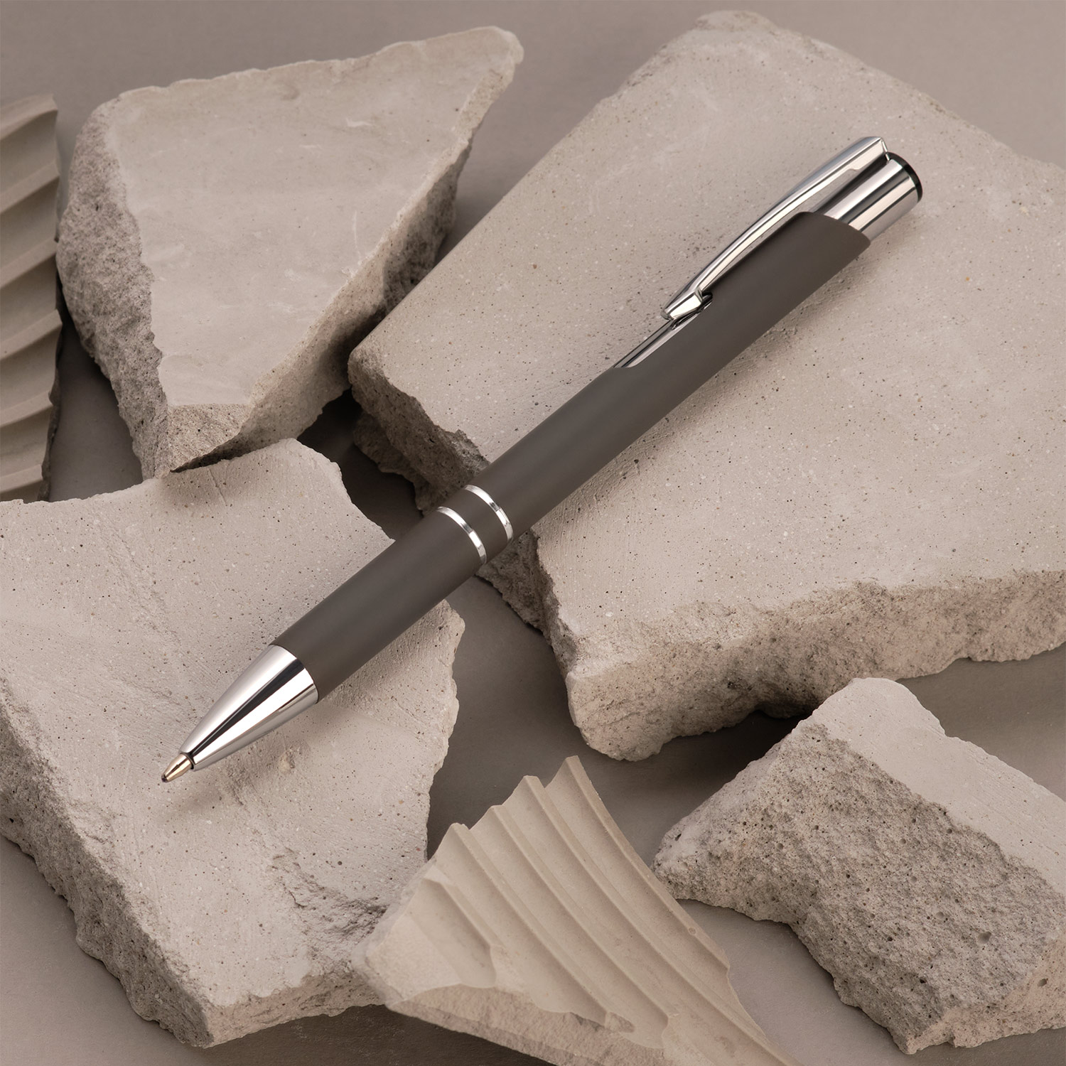 Шариковая ручка Alpha, какао-5