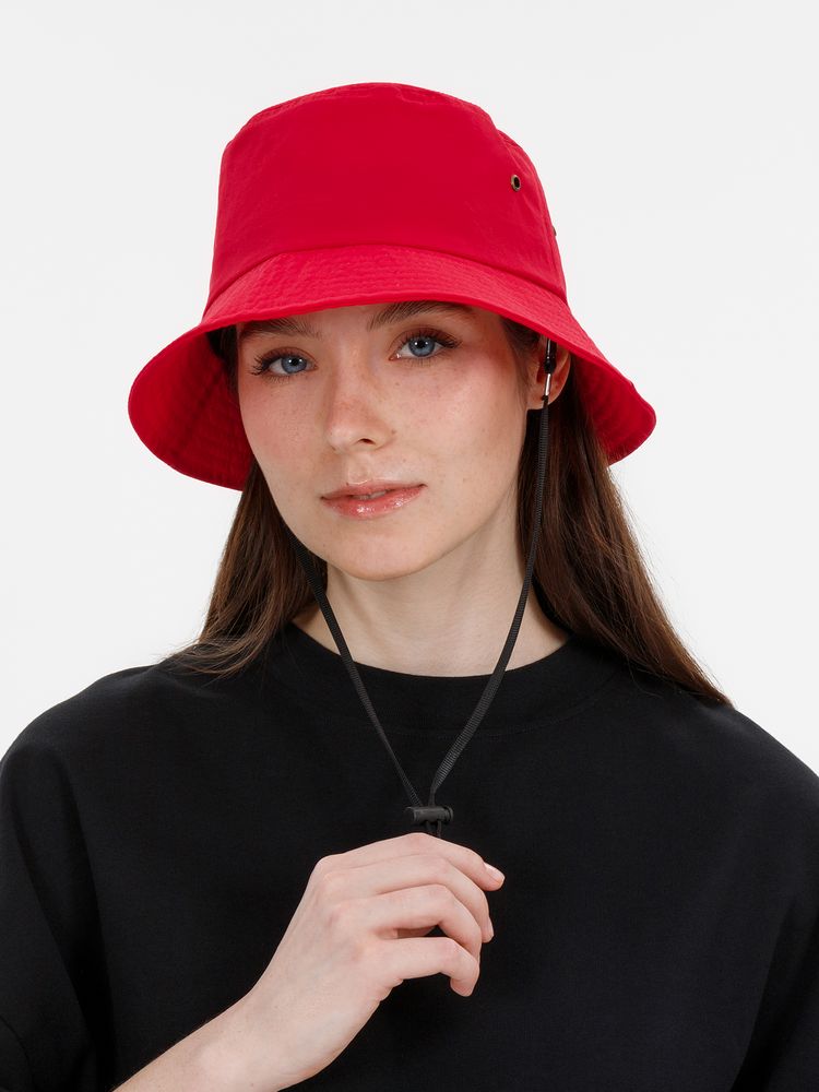 Панама Pana Vista, красная-3