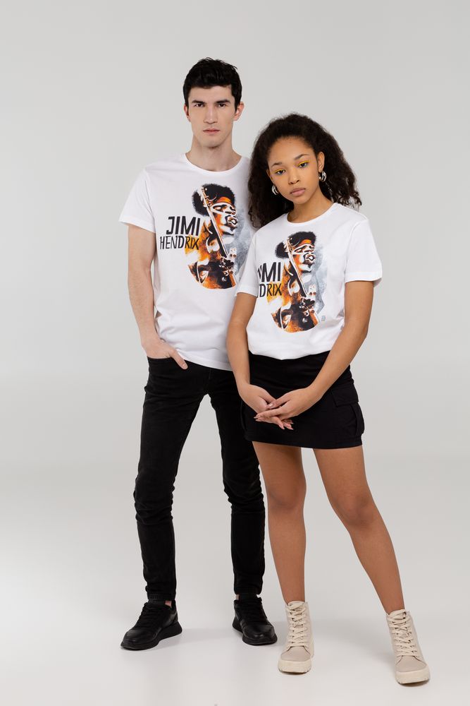 Футболка «Меламед. Jimi Hendrix», белая-6