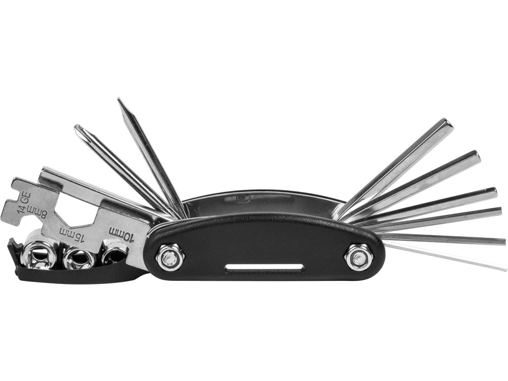 Многофункциональный инструмент 16 в 1, черный-1