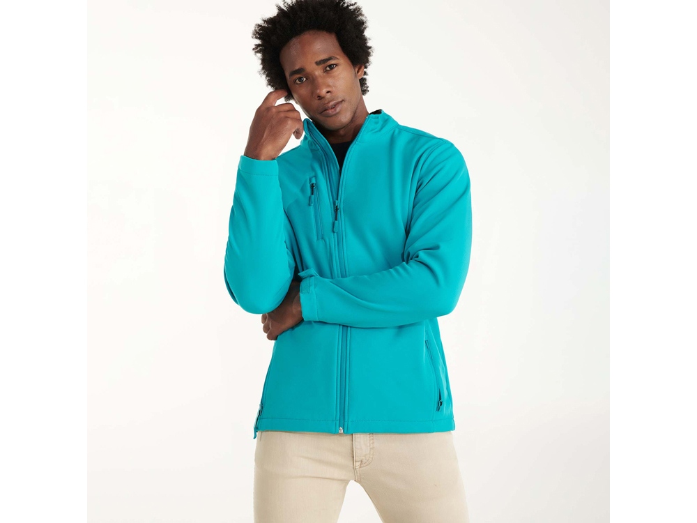 Куртка софтшелл Nebraska мужская, аквамариновый-4