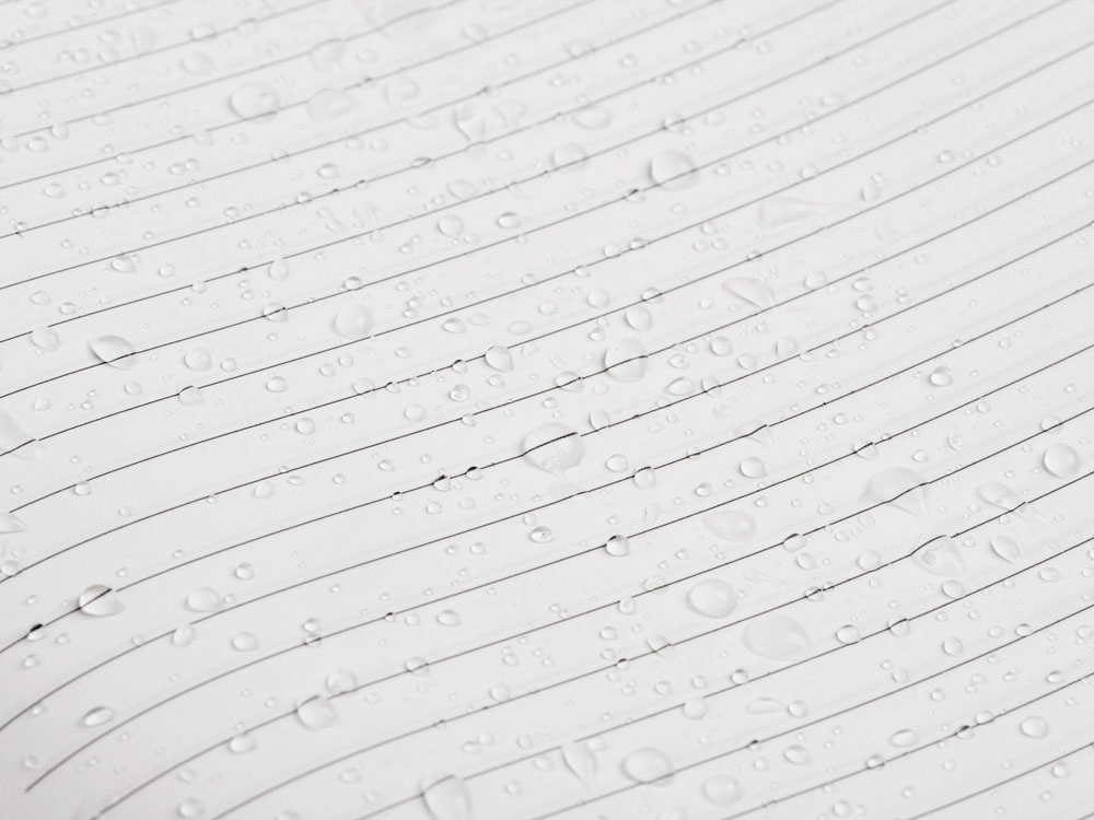 Блокнот из моющегося крафта и каменной бумаги А5 Fleekstone, гибкая обложка, белый-6