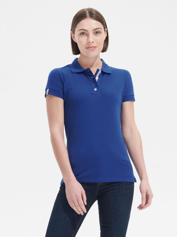 Рубашка поло женская Portland Women 200 черная-3