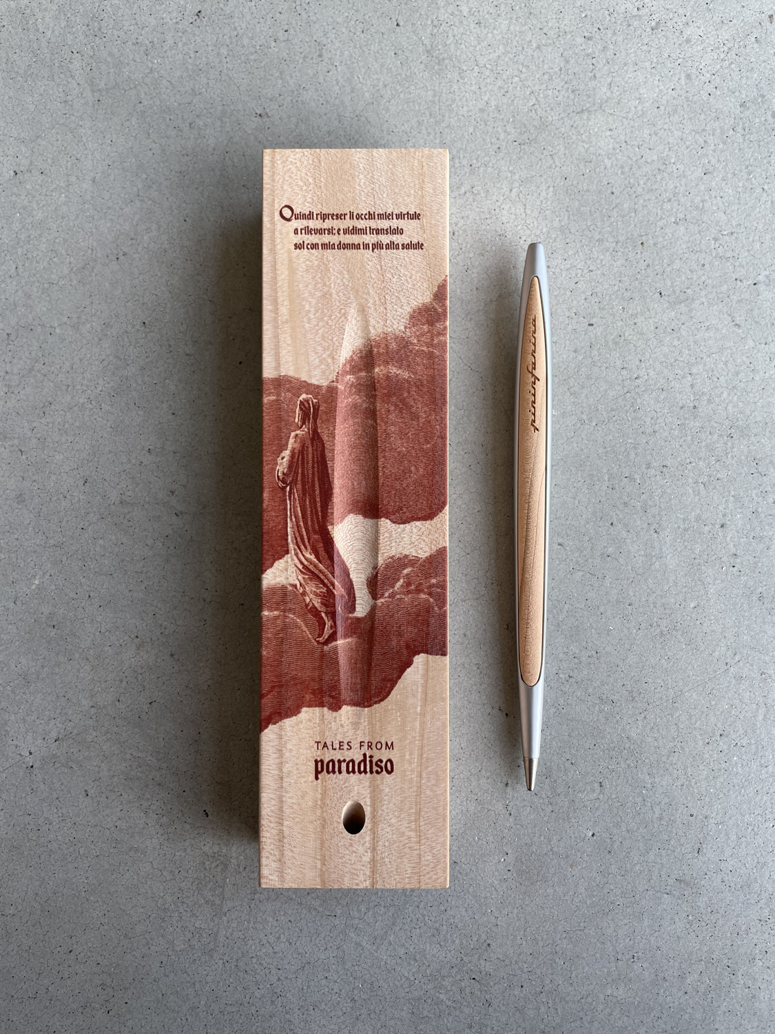 Вечная ручка Pininfarina Cambiano DANTE PARADISO-3