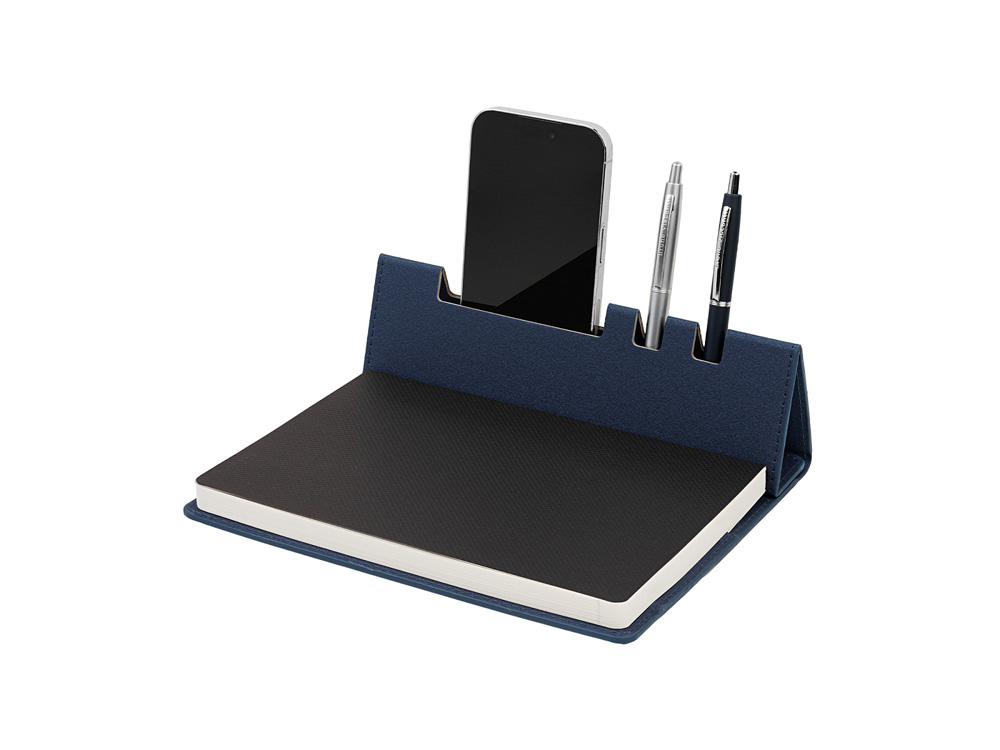 Ежедневник недатированный А5  La Manche, темно-синий-2