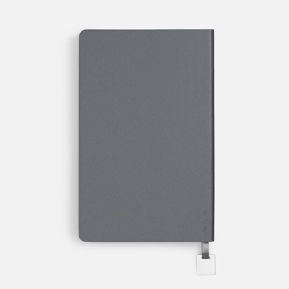 Ежедневник Shall Light, недатированный, серый-4