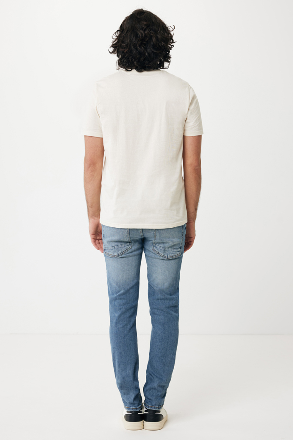 Футболка Iqoniq Sierra из переработанного хлопка, унисекс, 160 г/м²-10