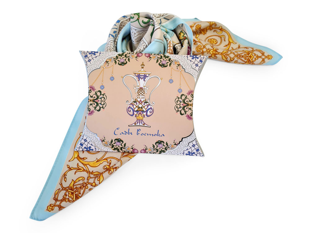 Платок Сады Востока-5