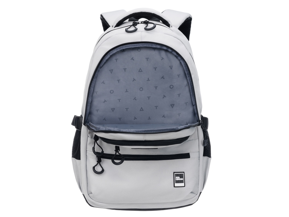 Рюкзак TORBER КЛАСС, молочный, 46 х 32 х 13 см + Мешок для сменной обуви в подарок!-5