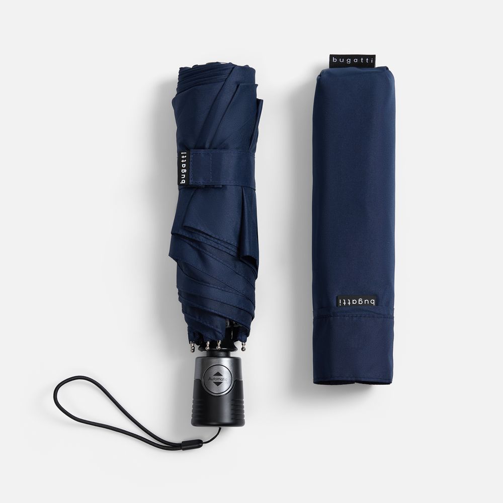 Складной зонт Take It Duo, темно-синий-2