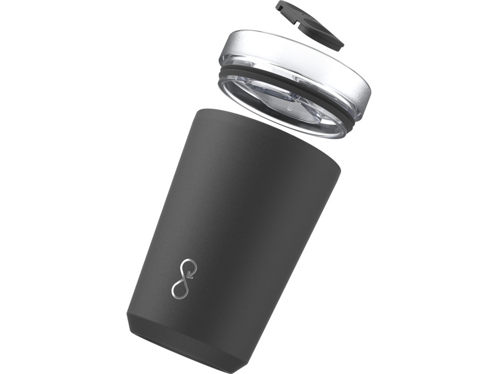 Ocean Bottle термостакан объемом 350 мл - Черный-3