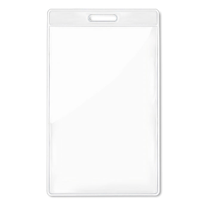 Бейдж, прозрачный-0