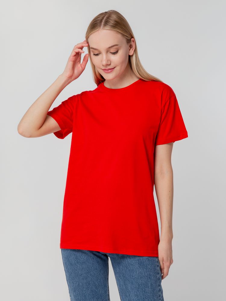 Футболка унисекс T-bolka 140, красная-5