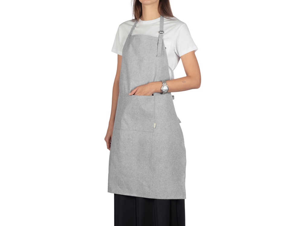 Фартук из переработанных материалов Newborn, серый-2