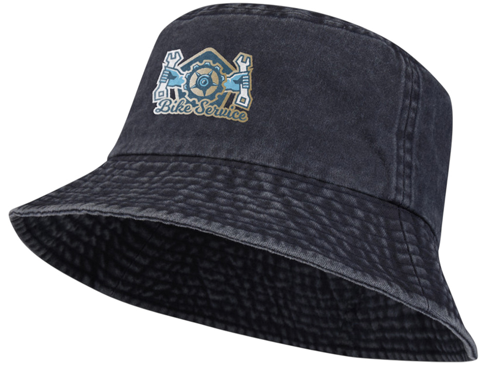 Панама Mitica стираная - Темно - синий-3