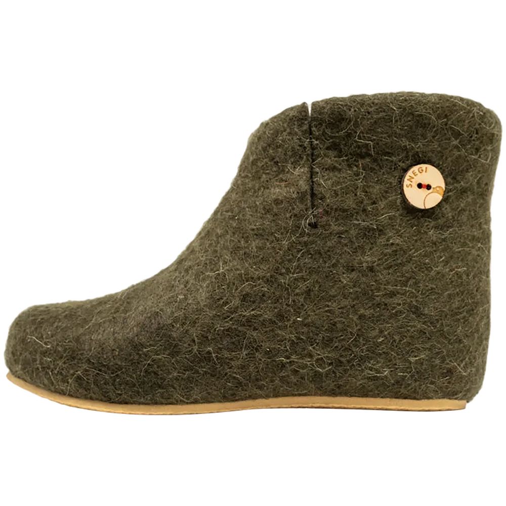 Домашние валенки Wild, зеленые (олива)-2