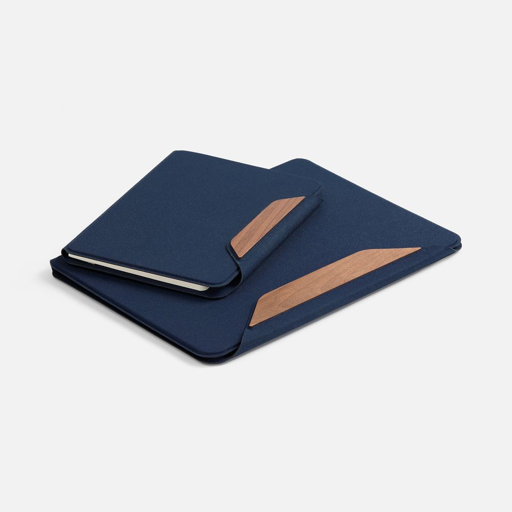 Папка с блокнотом Firmans Mini, синяя-3