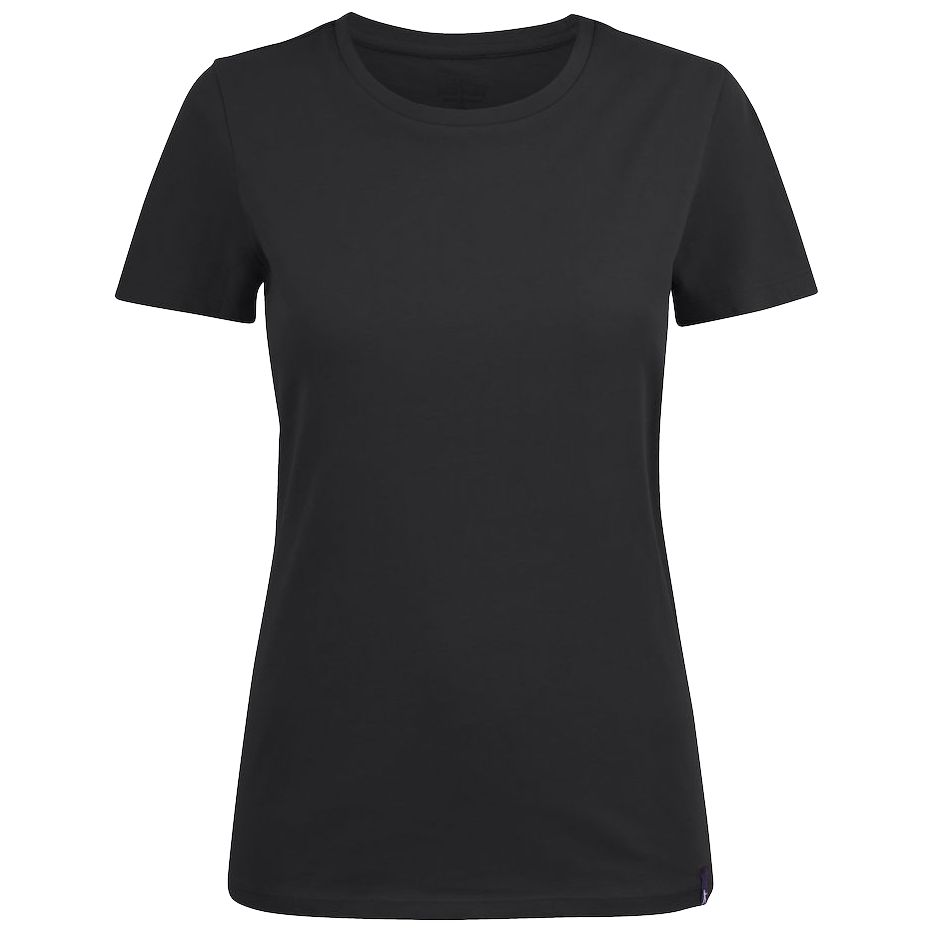 Футболка женская Ladies American U, черная-1