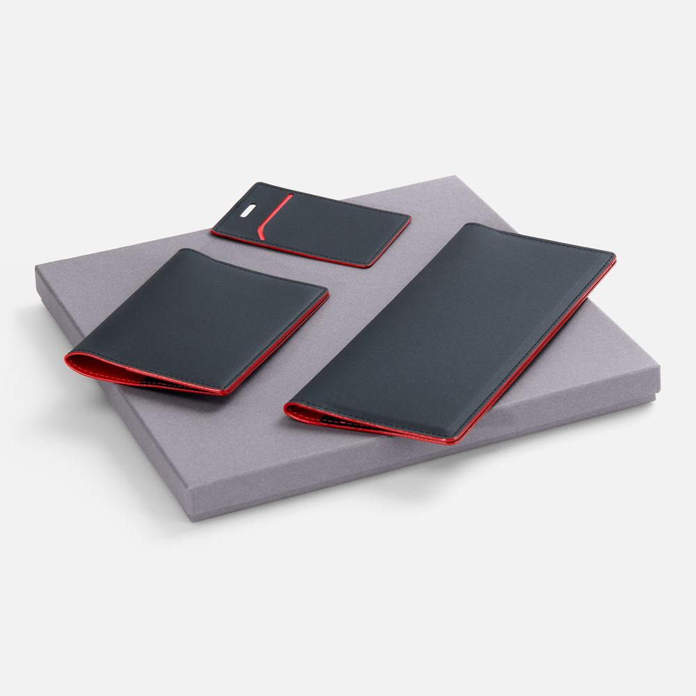 Набор Multimo Simple, черный с красным-0