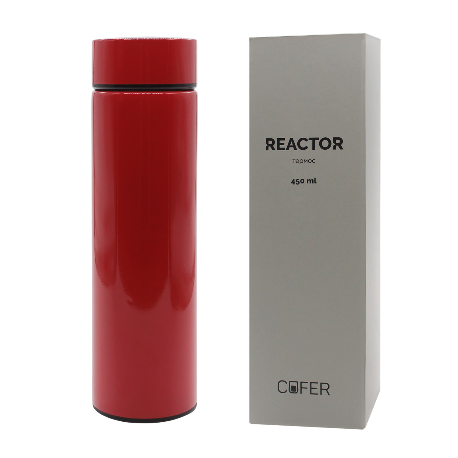 Термос Reactor с датчиком температуры (красный)-3