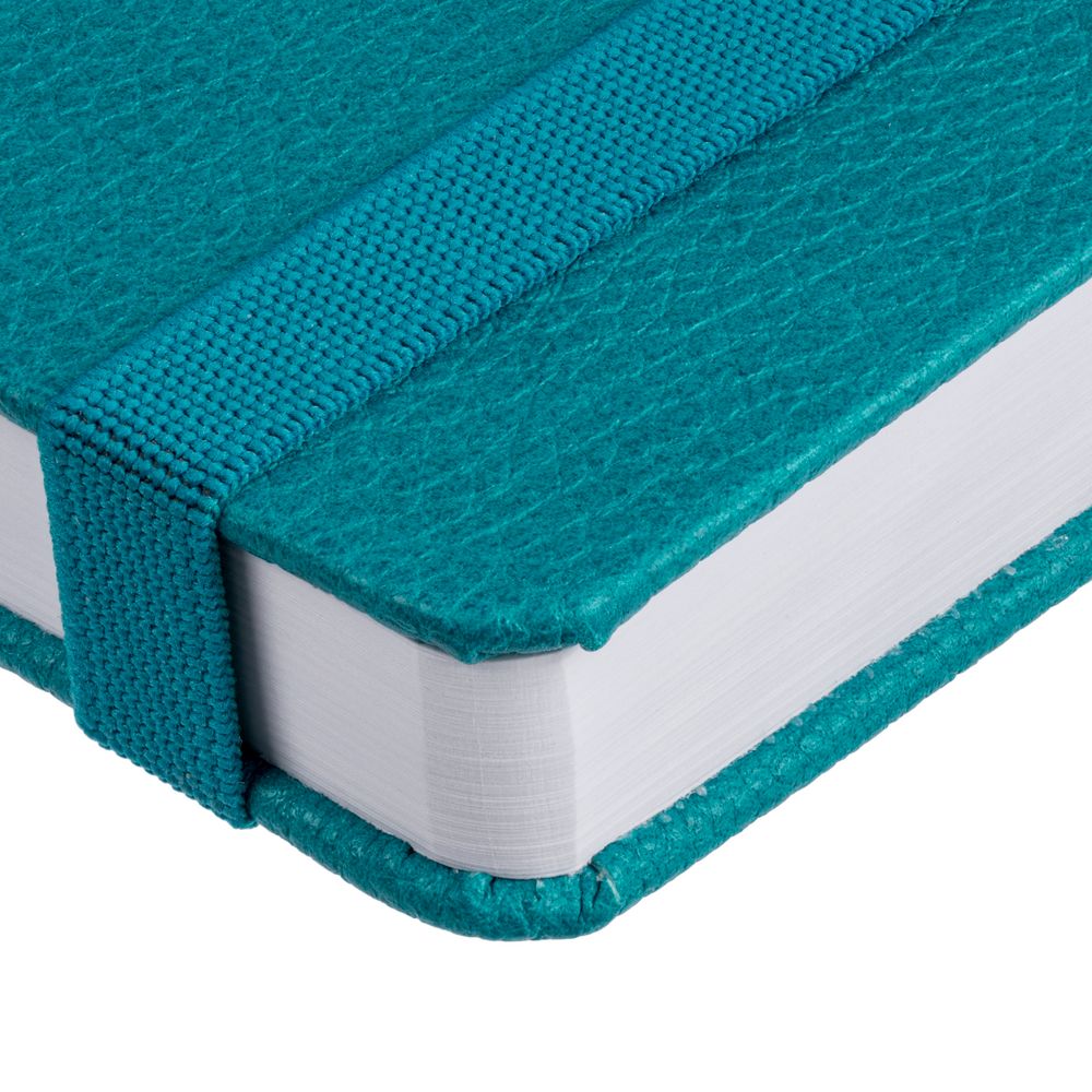 Ежедневник Nova Round, недатированный, бирюзовый-3