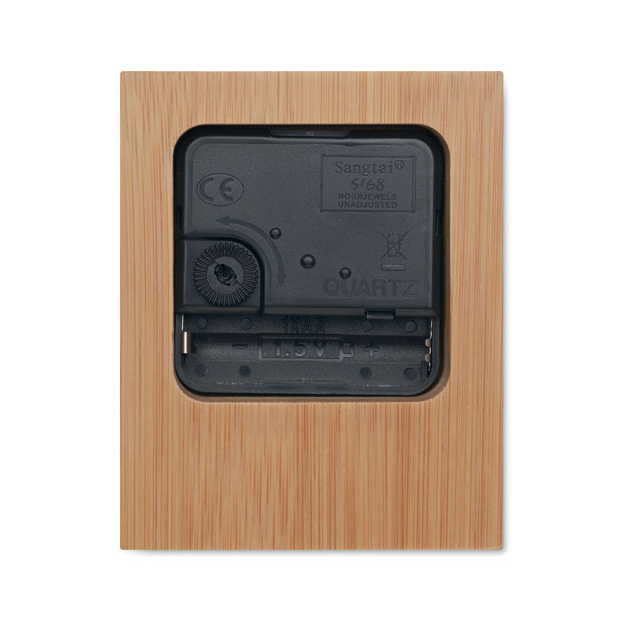 Часы настольные, древесный-5