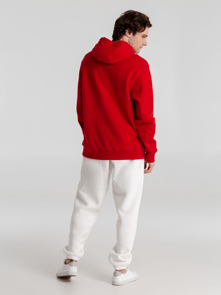 Толстовка с капюшоном унисекс King, красная-4