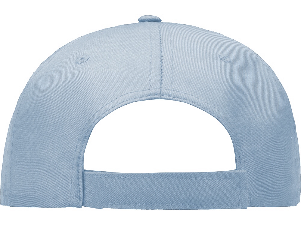 Бейсболка Poly 5-ти панельная 120гр, небесно-голубой-6