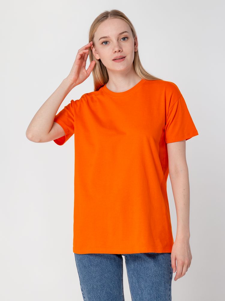 Футболка унисекс Regent 150, оранжевая-5