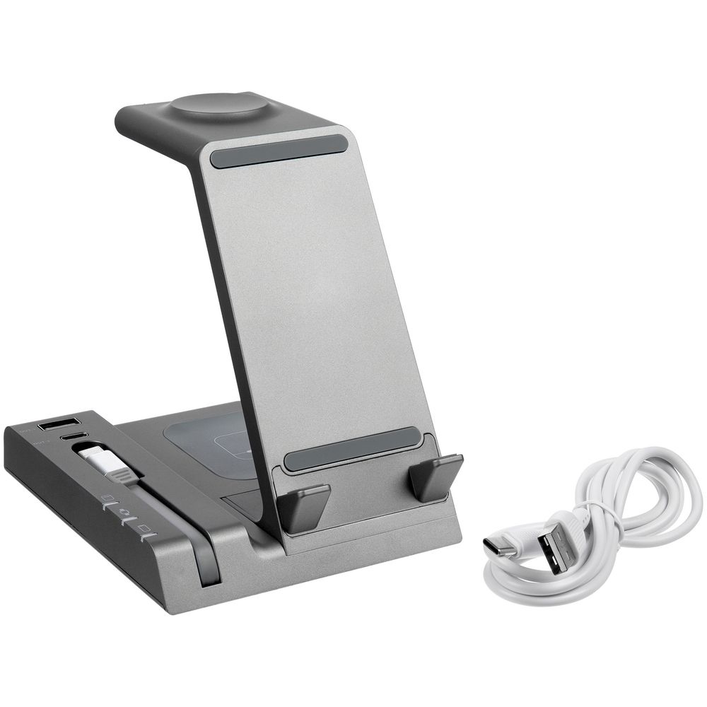 Зарядная станция Tres, серая-8