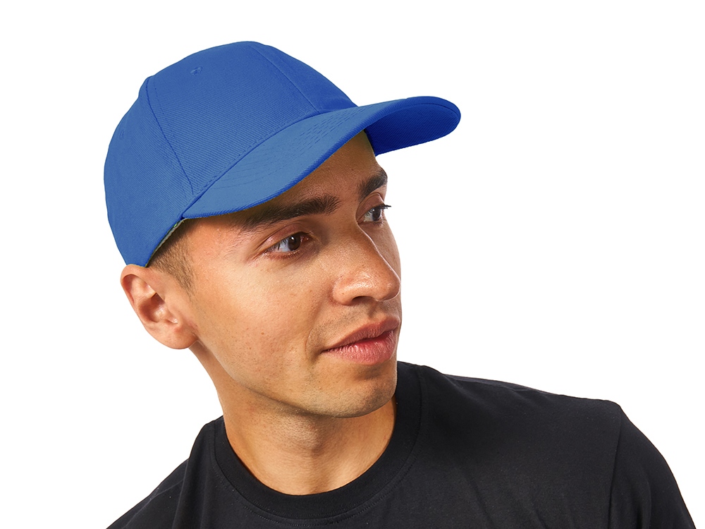 Бейсболка Detroit 6-ти панельная, классический синий-1