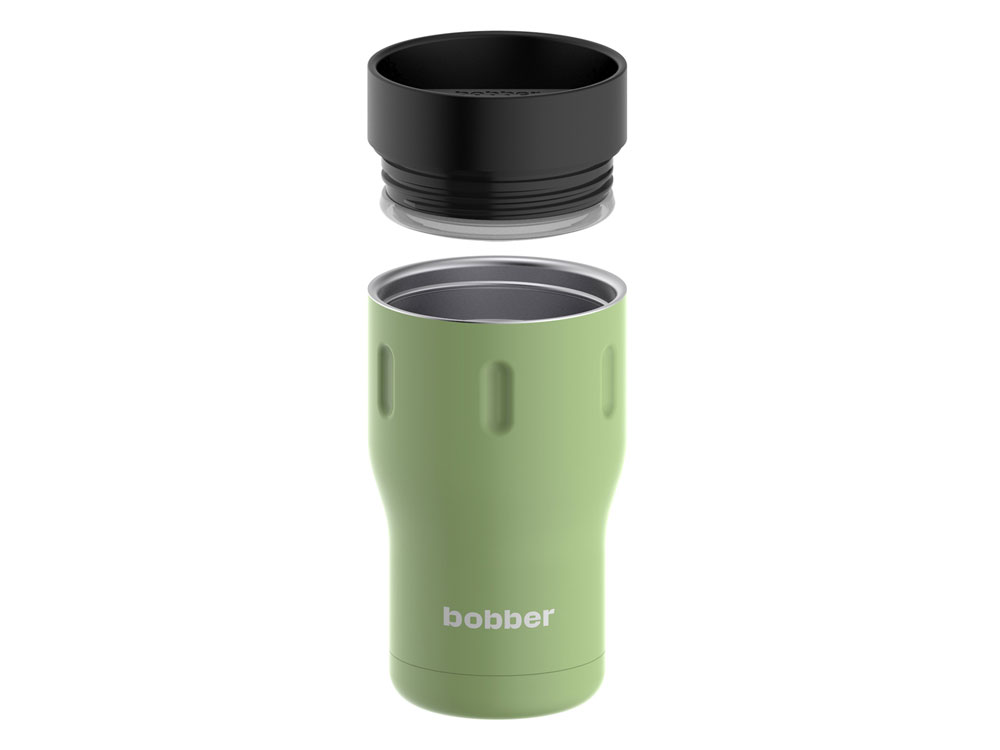 Термос питьевой, вакуумный, бытовой, тм bobber. Объем 0,35 литра. Артикул Tumbler-350 Mint Cooler-2