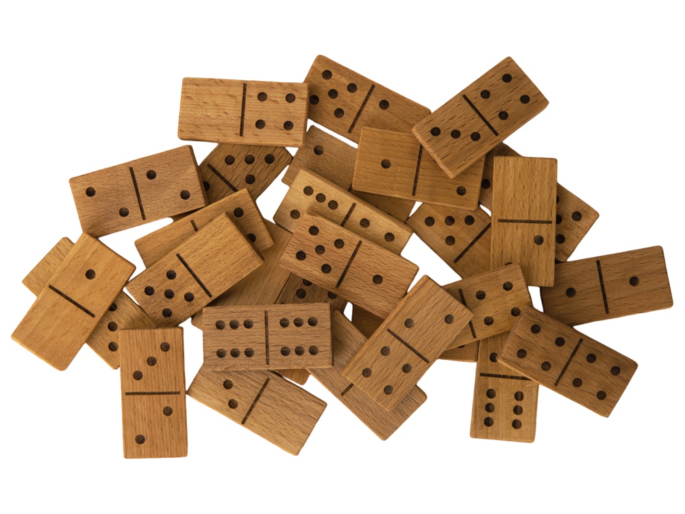 Игра Домино из массива бука-4