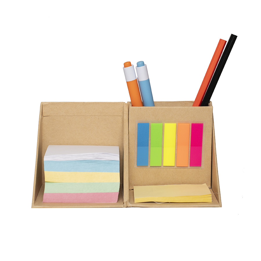 Органайзер настольный CUBE, бежевый-4